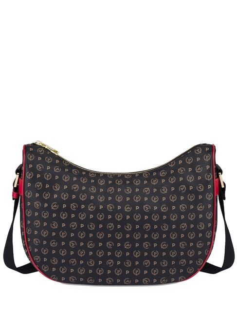 POLLINI HERITAGE Hobo Bolso de hombro laca negra - Bolsos Mujer