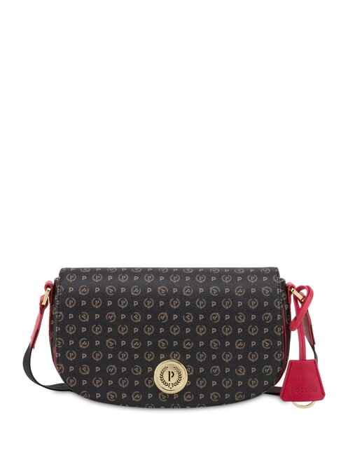 POLLINI HERITAGE Bolso de hombro laca negra - Bolsos Mujer