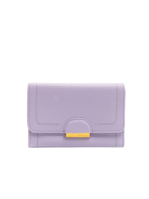 COCCINELLE TALEA Cartera mediana de piel martillada lav./lav. - Carteras Mujer