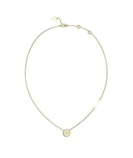 GUESS LOVE Collar con charm redondo y circonitas - Collares