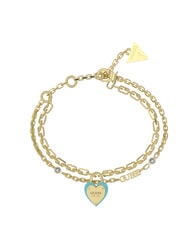GUESS ALL YOU NEED IS LOVE Pulsera con dije de candado - Pulseras