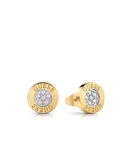 GUESS STUDS PARTY Pendientes circulares con circonitas - Pendientes
