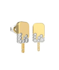 GUESS I MELT FOR YOU Pendientes de helado con cristales - Pendientes