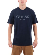 GUESS BOX LOGO Camiseta con logo bordado - camiseta