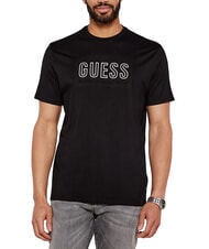 GUESS BSC EMBOSSED LOGO Camiseta con estampado en relieve - camiseta
