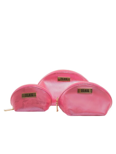 ALVIERO MARTINI PRIMA CLASSE GEO Conjunto de tres bolsas de matrioska rosa burbuja - Carteras de mano & Neceser