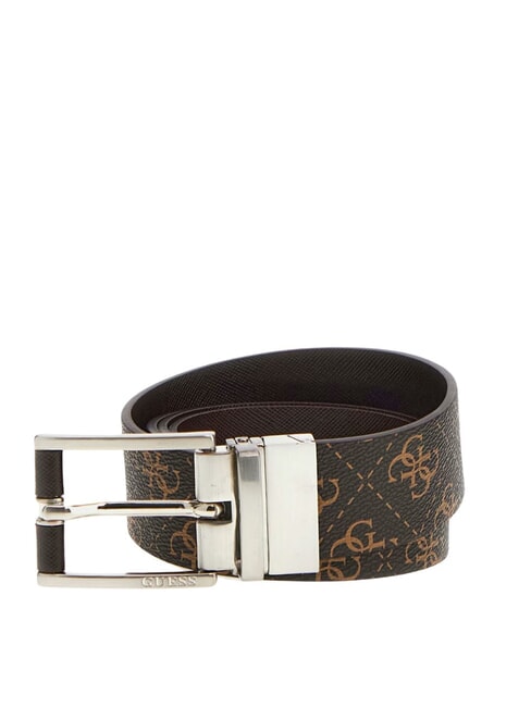 GUESS MILANO  Cinturón reversible marrón ocre multi - Cinturones