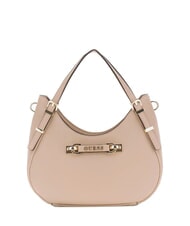 GUESS LEFIA Bolso de mano, con bandolera simplemente gris topo - Bolsos Mujer - 1