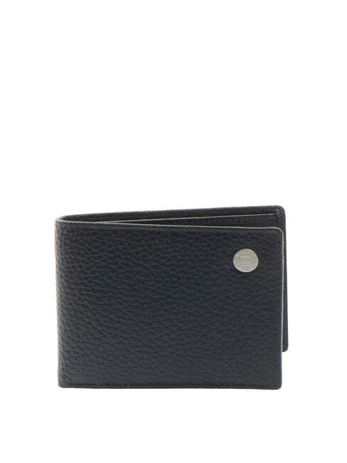 SPALDING SNAP  Cartera de cuero con ranuras para tarjetas azul - Carteras Hombre