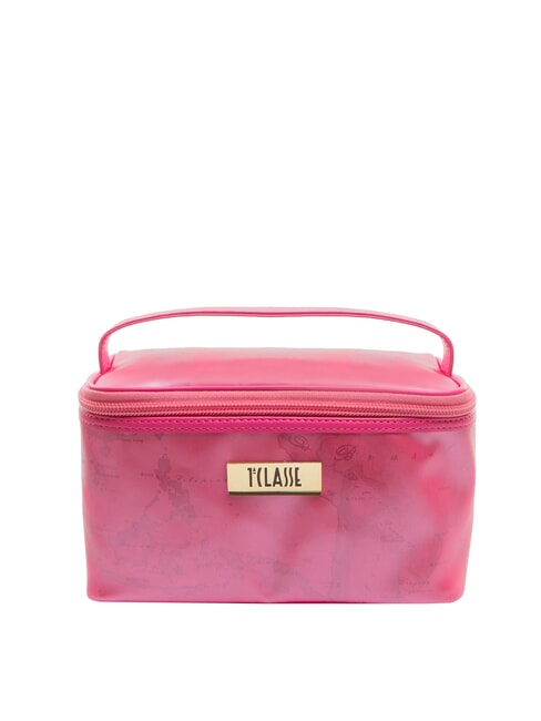 ALVIERO MARTINI PRIMA CLASSE GEO Estuche de belleza cuadrado rosa burbuja - Neceser