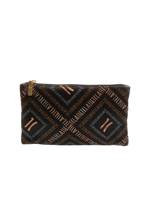 ALVIERO MARTINI PRIMA CLASSE GEO Bolso plano con logotipo integral negro - Carteras de mano & Neceser