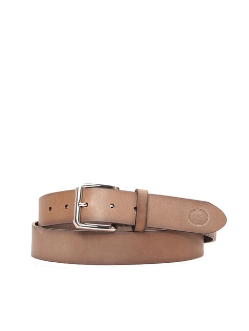 THE BRIDGE BRUNELLESCHI cinturón de cuero níquel ablandador de humo - Cinturones