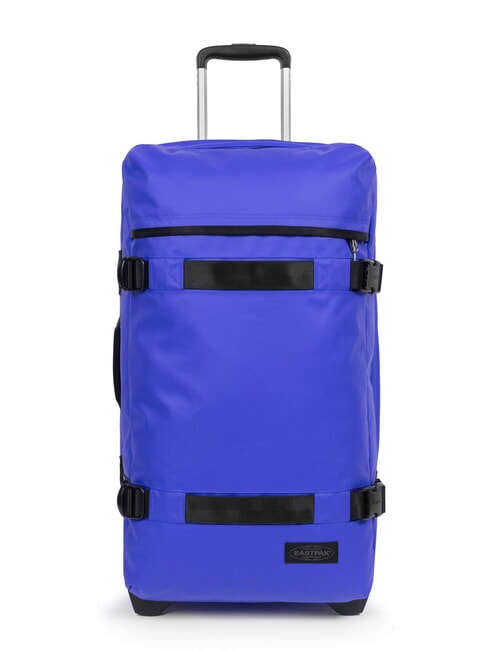 EASTPAK TRANSIT'R M carro de tamaño mediano lona azul - Trolley Semirrígidos