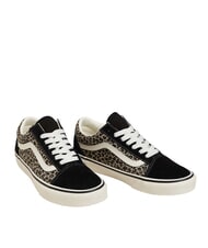 VANS OLD SKOOL COLOR THEORY Zapatillas de lona negro/leopardo - Zapatos unisex - 1