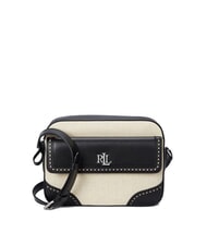 RALPH LAUREN MARCY Bolsa de paja para cámara con bolsillo - Bolsos Mujer