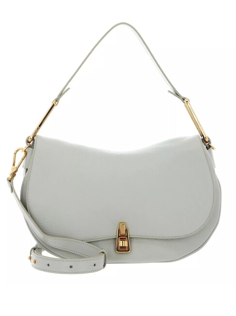 COCCINELLE MAGIE SOFT Bolso bandolera de piel con bandolera verde celadón - Bolsos Mujer