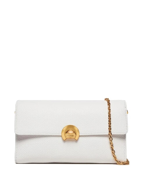 COCCINELLE BINXIE Bolso de hombro blanco brillante - Bolsos Mujer