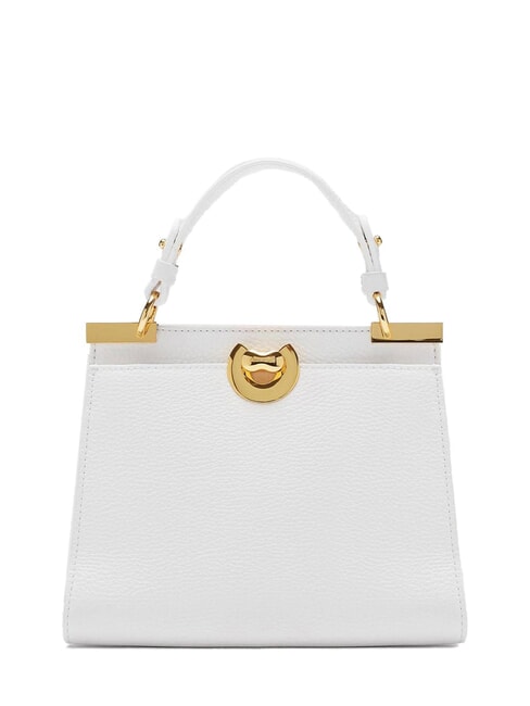 COCCINELLE BINXIE  Bolso de mano, con bandolera blanco brillante - Bolsos Mujer