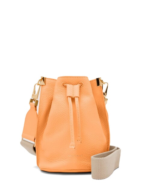 COCCINELLE HYLE Mini bolso bandolera tipo cubo en piel amanecer - Bolsos Mujer