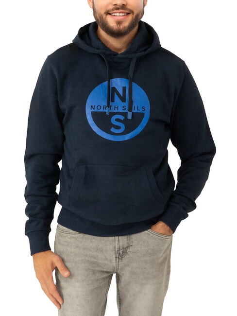NORTH SAILS BASIC Sudadera con capucha y logo estampado combinación 1 - Sudaderas