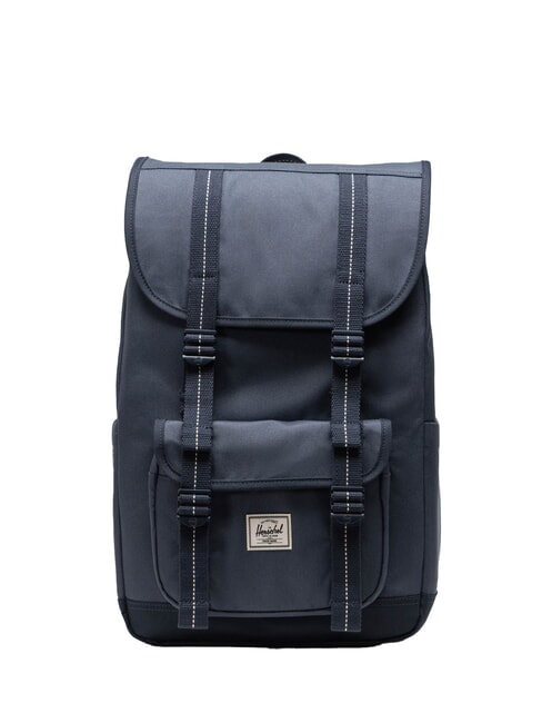 HERSCHEL LITTLE AMERICA MID mochila mediana sombras azules/después de la medianoche - Mochilas Escuela & Tiempo Libre