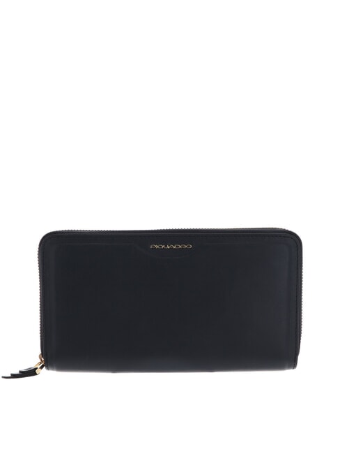 PIQUADRO GEA Cartera de piel GEA azul - Carteras Mujer