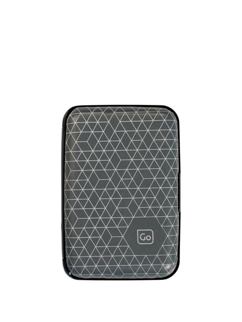 GO TRAVEL GO  Tarjetero rígido con bloqueo RFID negro - Accesorios de viaje