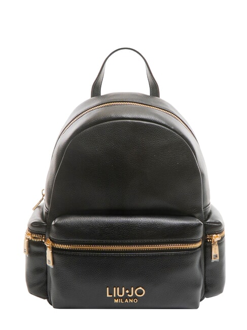 LIUJO EVRIM Mochila mediana con bolsillos NEGRO - Bolsos Mujer