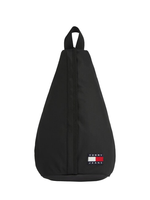 TOMMY HILFIGER TJM ESS DAILY Mochila de un solo hombro negro - Mochilas Escuela & Tiempo Libre
