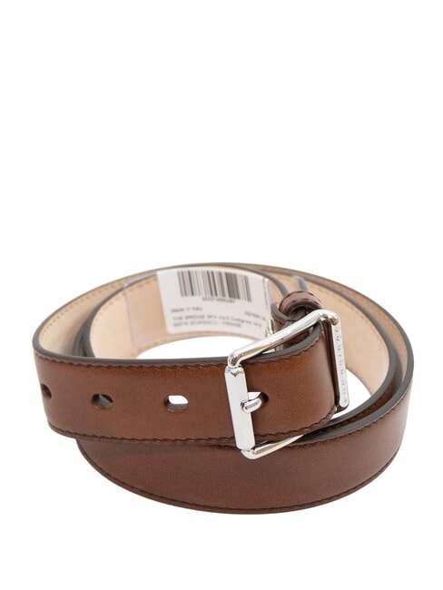 THE BRIDGE BRUNELLESCHI  Cinturón de cuero Marrón / Paladio - Cinturones