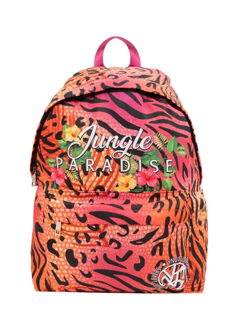 YNOT JUNGLE PARADISE Mochila estampada fucsia - Bolsos Mujer