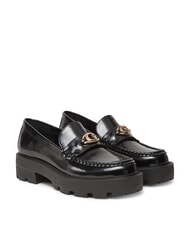 GUESS YANIKA Mocasines de cu&ntilde;a NEGRO - Zapatos Mujer - 1