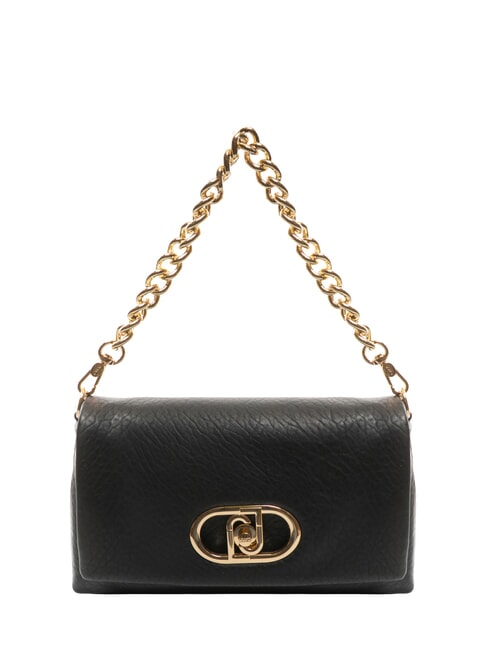 LIUJO LAPUFFY Bolso de hombro con asa de cadena NEGRO - Bolsos Mujer