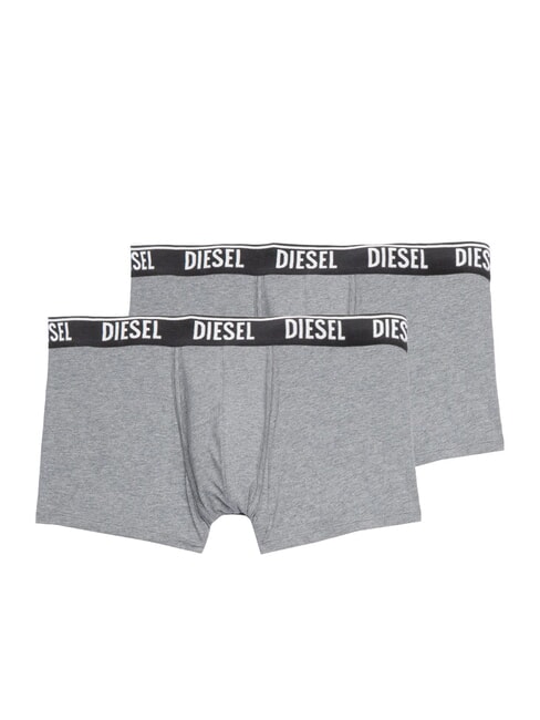 DIESEL SHAWNTWOPACK  Conjunto de dos bóxers para hombre gris - Calzoncillos de hombre