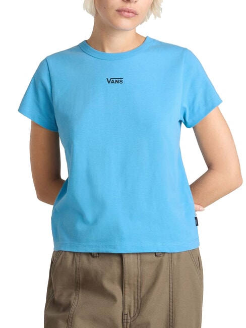 VANS BASIC MINI Camiseta de algodón de manga corta azul herencia - camiseta