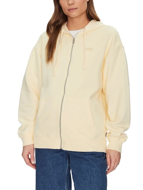 VANS EVERYDAY Sudadera con capucha y cremallera completa glaseado de limón - Sudaderas de mujer