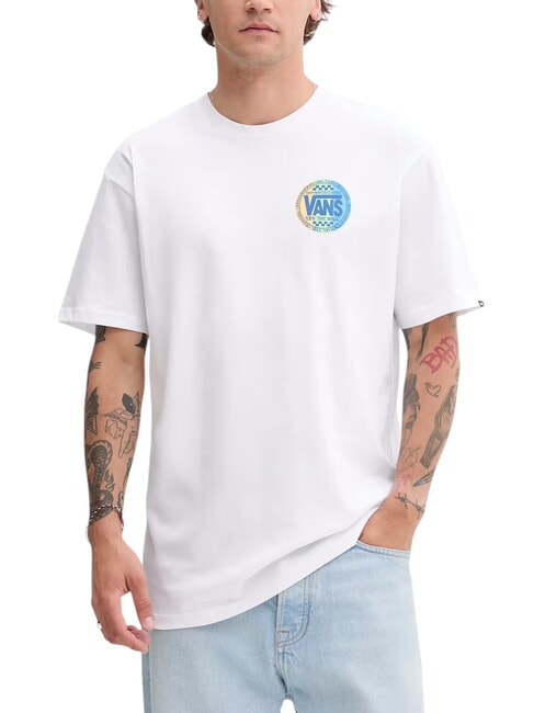 VANS RETRO CO Camiseta de manga corta con estampados blanco - camiseta