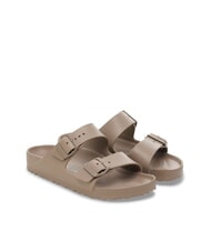 BIRKENSTOCK ARIZONA EVA Sandalia tipo zapatilla con dos hebillas gris topo - Zapatos Mujer - 1