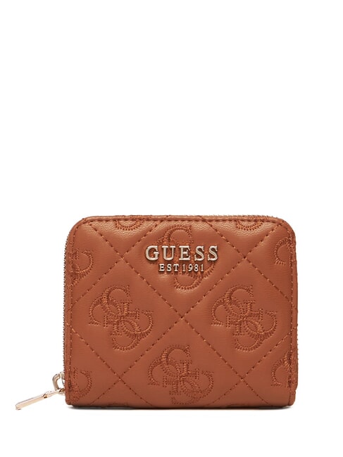 GUESS ADELASIA Billetera bolso shopper Albury caramelo - Carteras Mujer