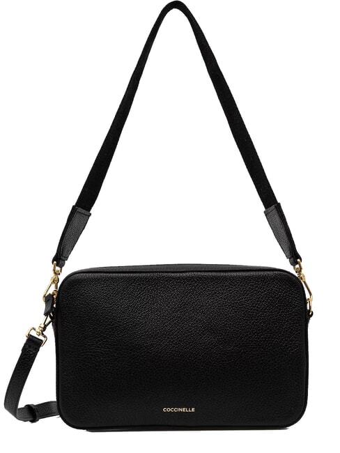 COCCINELLE TEBE  Bolso de hombro, con correa para el hombro negro - Bolsos Mujer