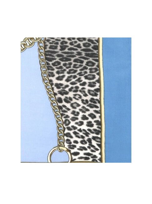LIUJO ANIMALIER CHAIN Bufanda con estampado integral mezclilla clara - Bufandas