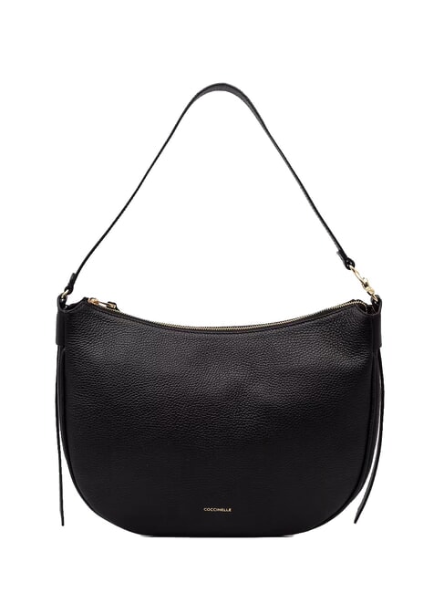 COCCINELLE C-EASY Bolso grande tipo cartera de piel negro - Bolsos Mujer