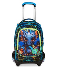 SJGANG LED LOOK Mochila con ruedas desmontable de 3 ruedas - Mochilas con ruedas