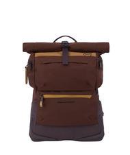 PIQUADRO CAMPIONARIO - CORNER 2.0 Mochila para PC de 15,6", con funda para lluvia BROWN - Mochilas para port&aacute;til - 1