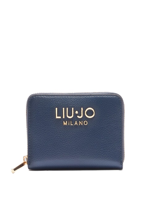 LIUJO CALIWEN  Cartera mediana con cremallera vestido azul - Carteras Mujer