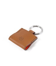 PIQUADRO CAMPIONARIO - BAGMOTIC Llavero de cuero con connequ Cuero / Rojo - Llaveros - 1