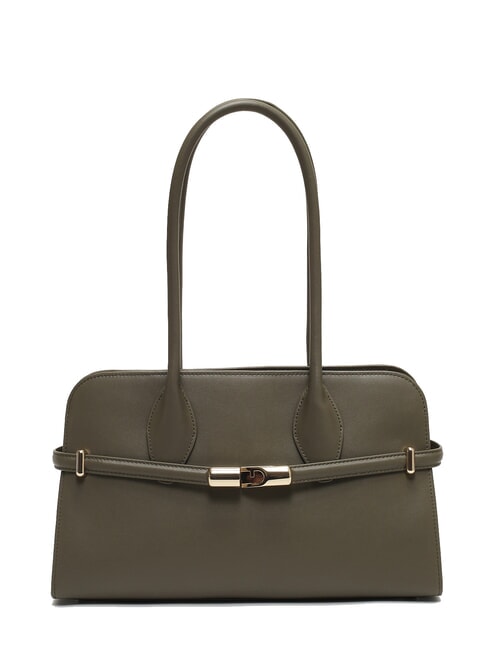 FURLA GOCCIA Bolso bandolera pequeño de piel sabio - Bolsos Mujer