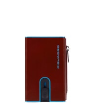 PIQUADRO BLUE SQUARE Cartera de piel con sistema corredero - Carteras Hombre