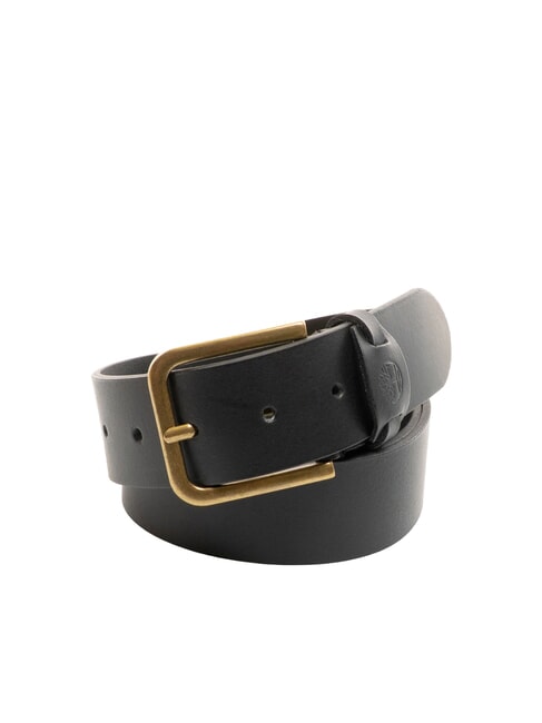 TIMBERLAND CASUAL Cinturón de cuero acortable negro - Cinturones