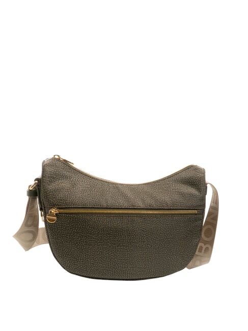 BORBONESE BORBONESO Bolso LUNA Hobo, Pequeño laurel - Bolsos Mujer